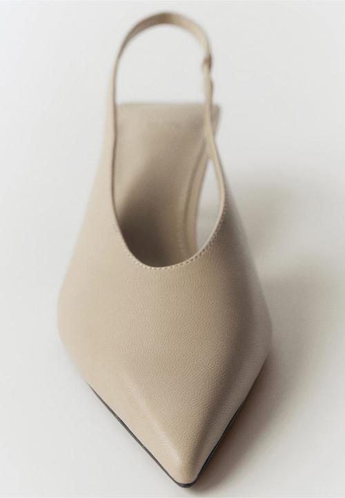 MANGO - Top leather heel - light/pastel pink