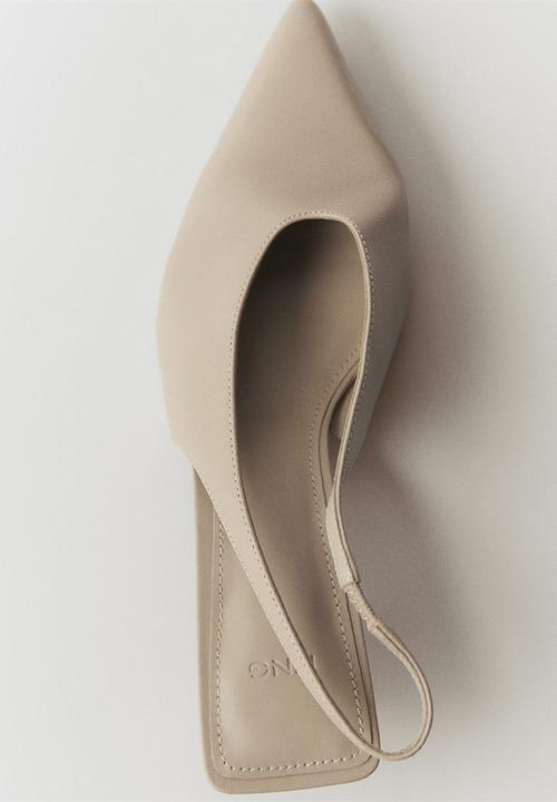 MANGO - Top leather heel - light/pastel pink