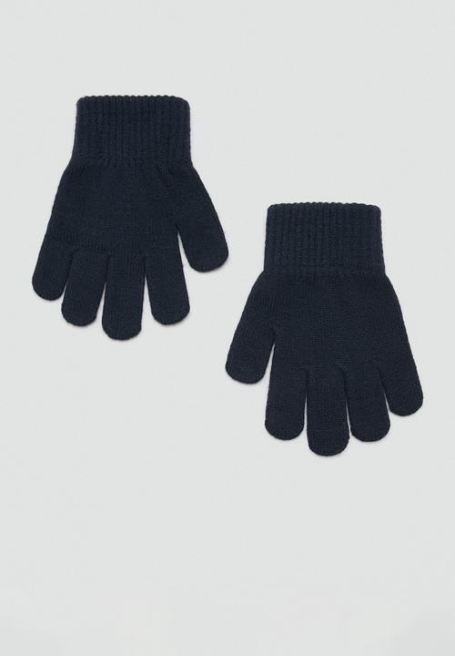 MANGO - Gloves glenng - navy