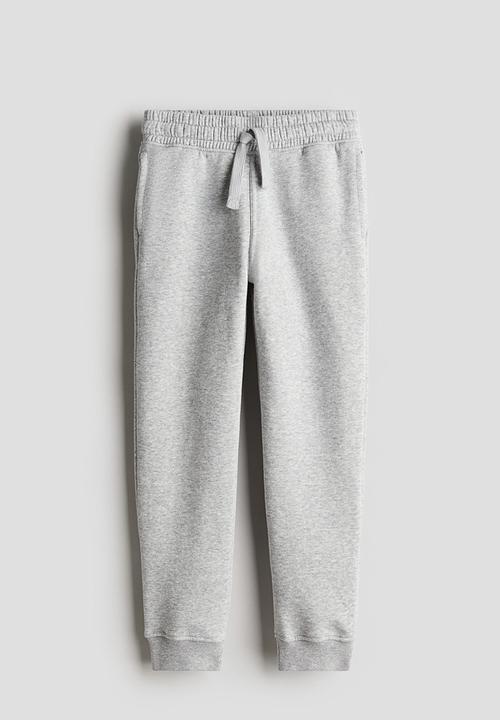 H&M - Cotton sweatshirt joggers - grey