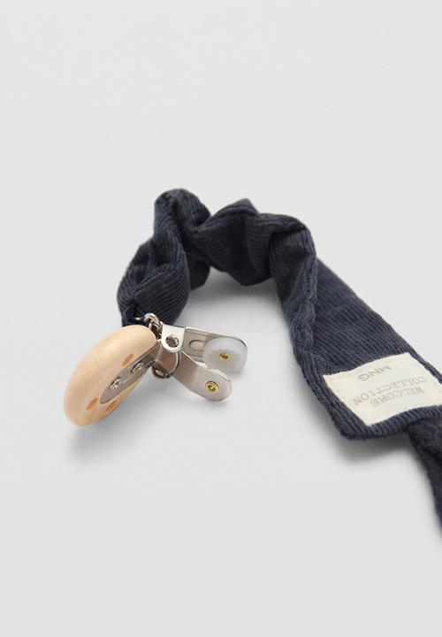 MANGO - Pacifier clip kansasc - navy