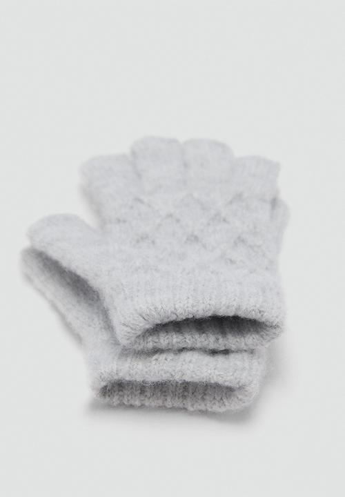 MANGO - Gloves orejitag - gray