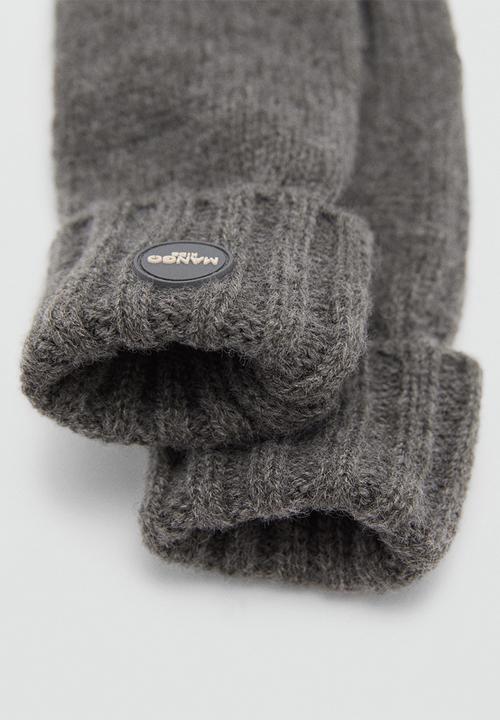 MANGO - Gloves craigg - gray