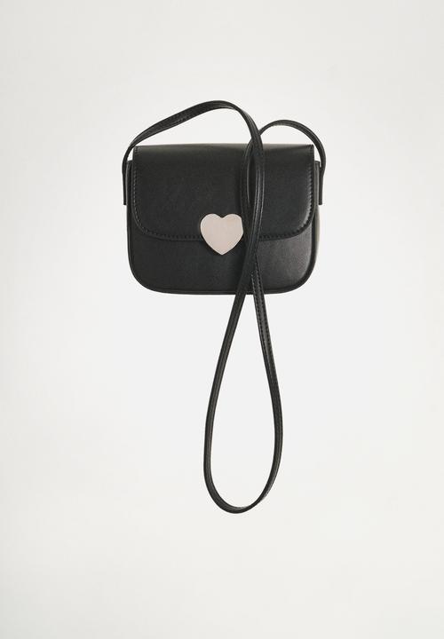 MANGO - Mini bag mini - black