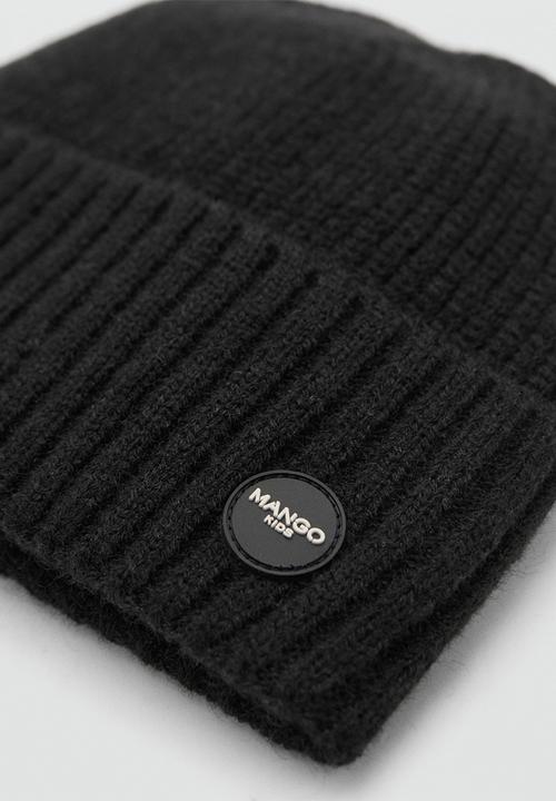 MANGO - Beanie craigb - black