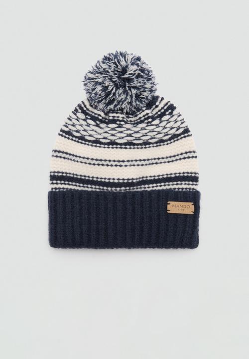 MANGO - Beanie ica - navy
