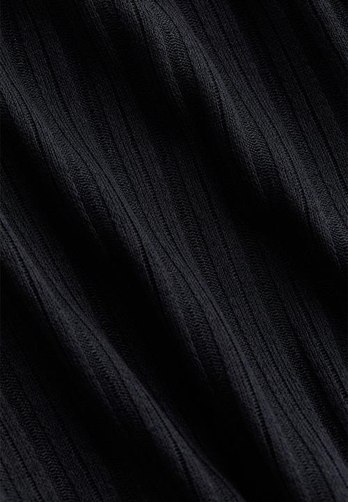 H&M - Rib-knit trousers - black