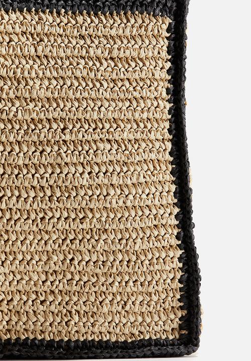 H&M - Straw shopper - beige