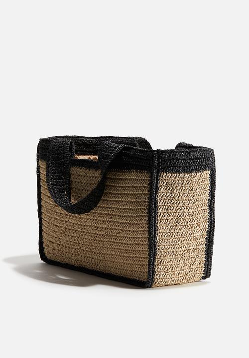 H&M - Straw shopper - beige