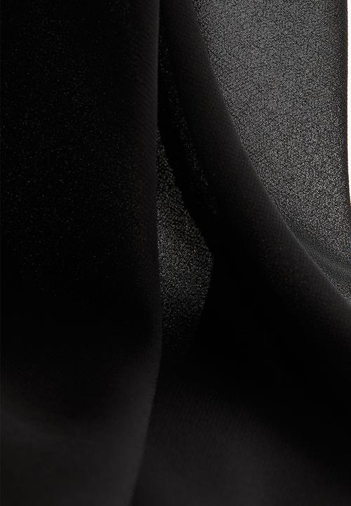 H&M - Chiffon strappy dress - black
