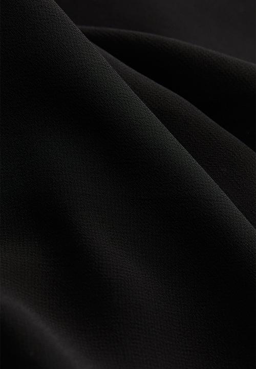 H&M - Chiffon strappy dress - black