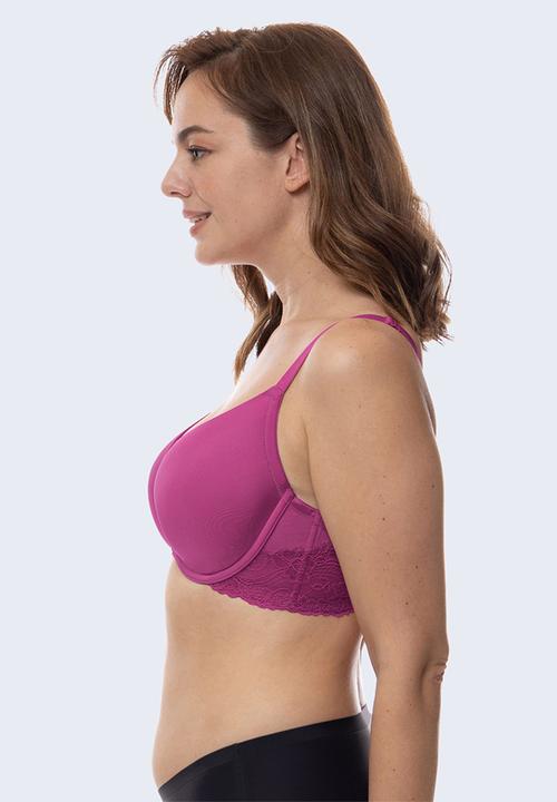 DORINA - Adele demi bra - pink