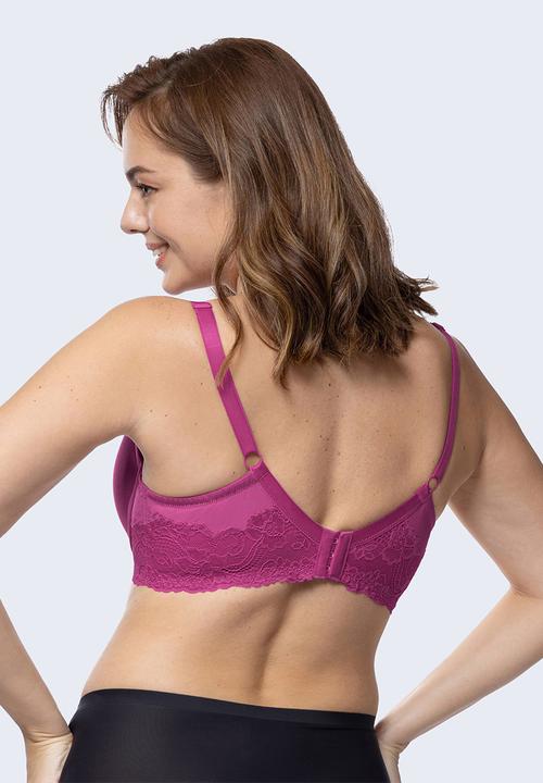 DORINA - Adele demi bra - pink