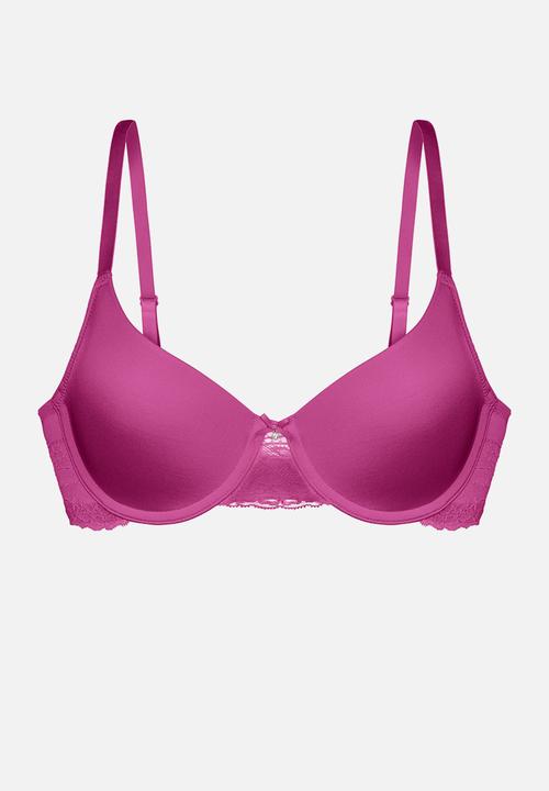 DORINA - Adele demi bra - pink