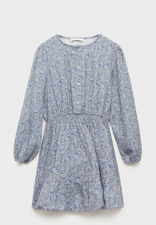 MANGO - Dress malena - medium blue