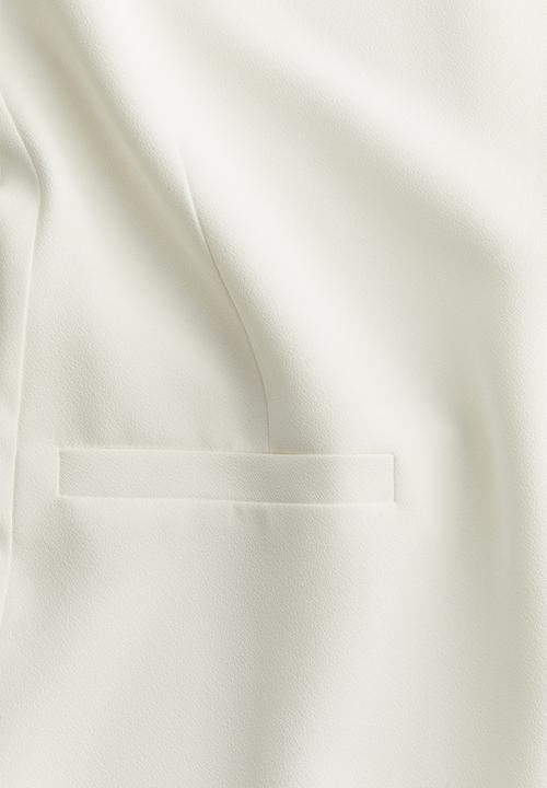 H&M - A-line mini dress - white