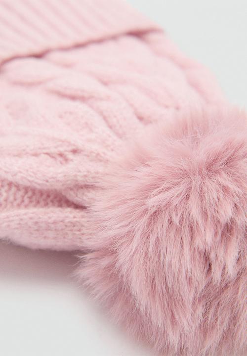 MANGO - Beanie pinky - light pastel pink