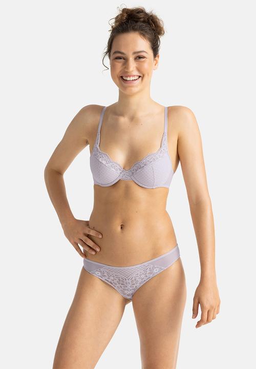 DORINA - Sierra 2 pack brief - lilac & blue