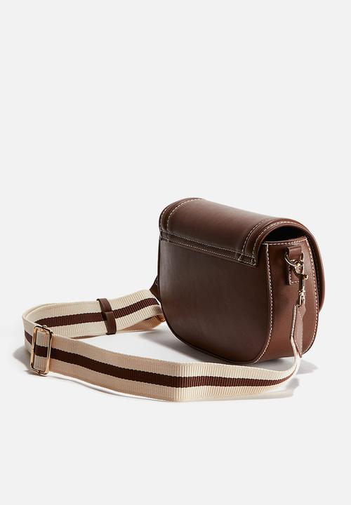 H&M - Crossbody saddle bag - brown