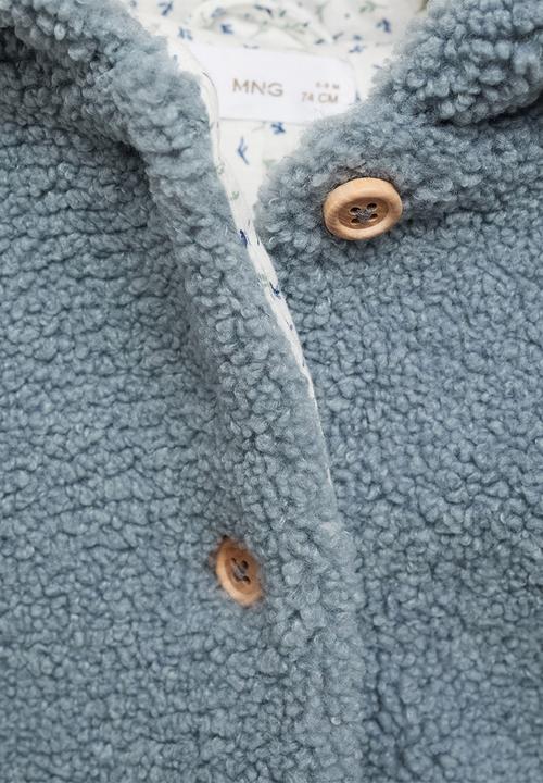 MANGO - Coat diego - medium blue