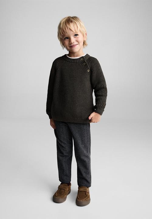 MANGO - Sweater theth - beige/khaki
