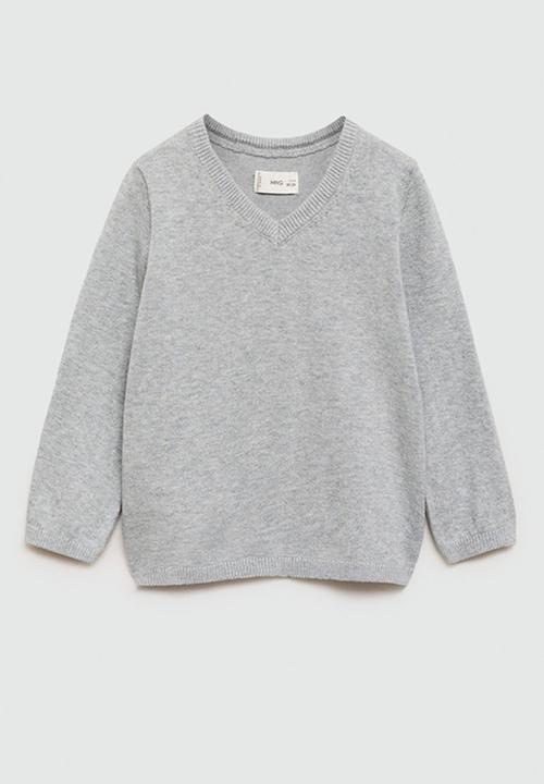 MANGO - Sweater picob7 - light/pastel gray