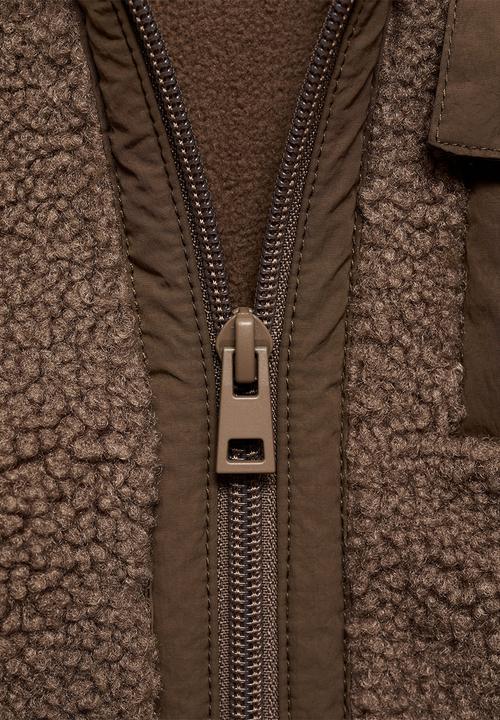 MANGO - Jacket jorgeb - brown