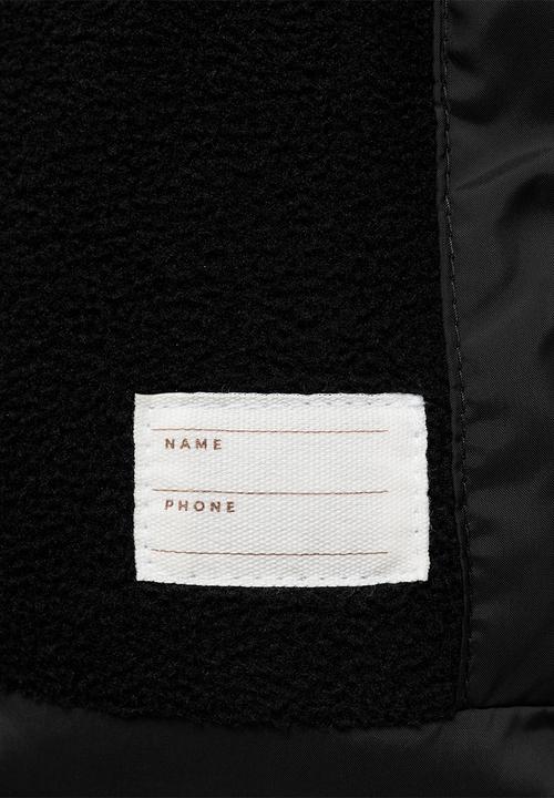 MANGO - Puffer coat aldol - black