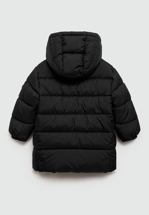 MANGO - Puffer coat aldol - black