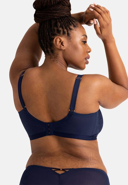 DORINA - Curvy lilian wired bra - blue