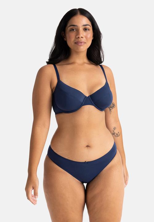 DORINA - Curvy Sierra 2 pack wired bra - lilac & blue