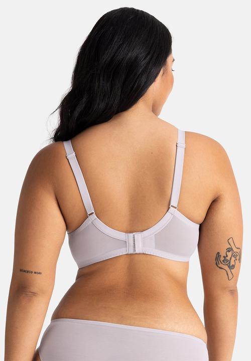 DORINA - Curvy Sierra 2 pack wired bra - lilac & blue