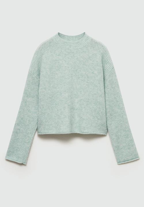 MANGO - Sweater sophie - light pastel green