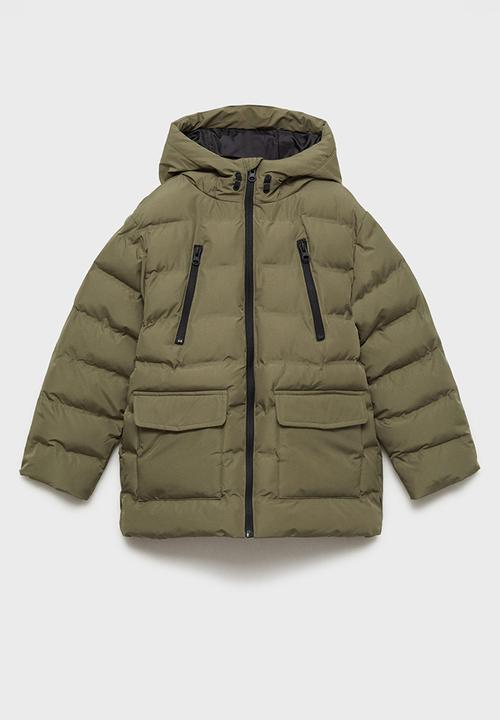 MANGO - Anorak rio - beige/khaki