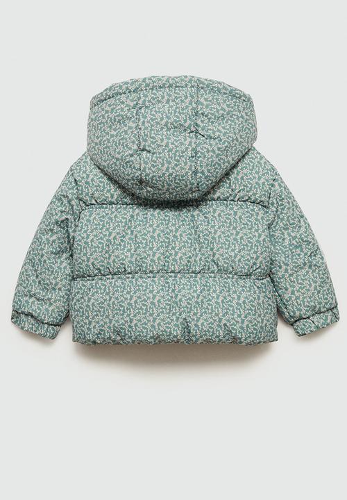 MANGO - Anorak elisa - light pastel green
