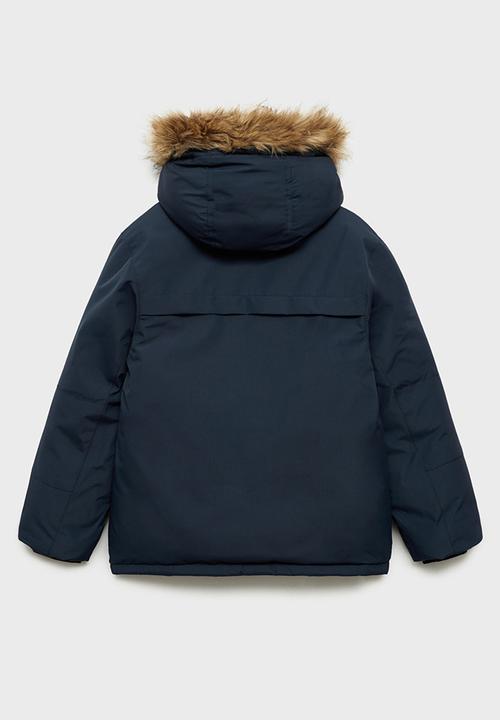 MANGO - Puffer coat ignacio - navy