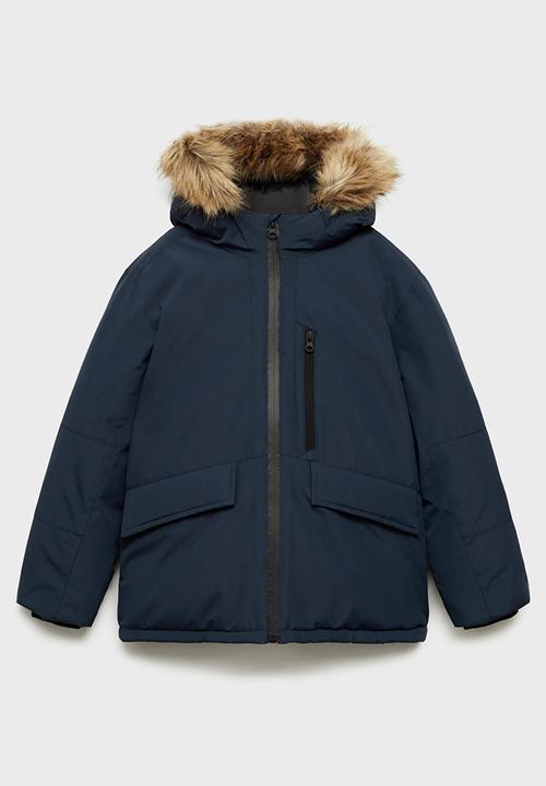 MANGO - Puffer coat ignacio - navy