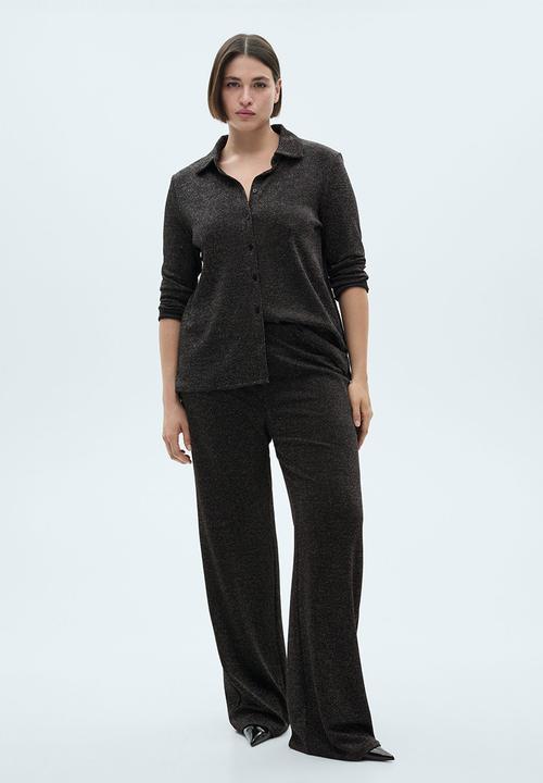 MANGO - Plus trousers xbluti - gray