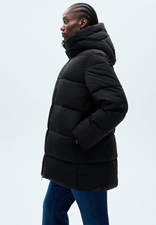 MANGO - Plus puffer coat tokyo - black