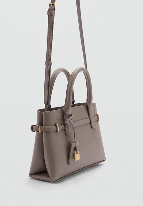 MANGO - Crossbody bag harvey - grey