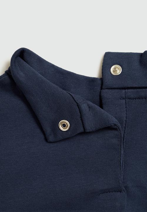 MANGO - T-shirt turbob - navy