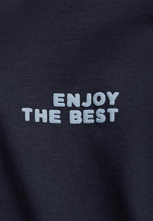 MANGO - T-shirt skibear - navy