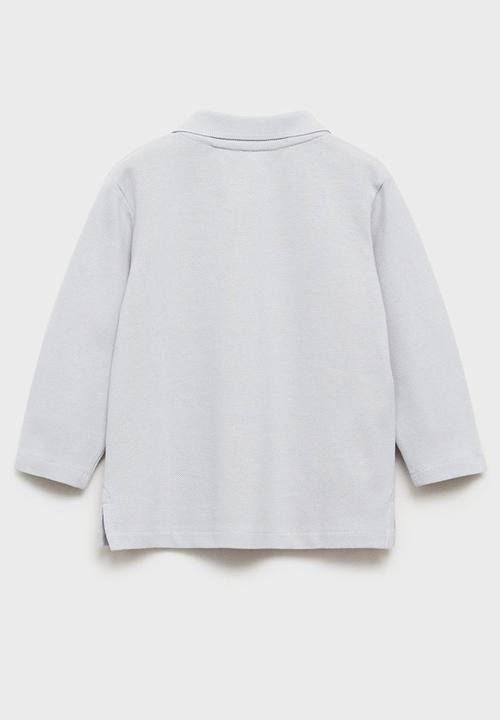 MANGO - Poloshirt danib - light pastel blue