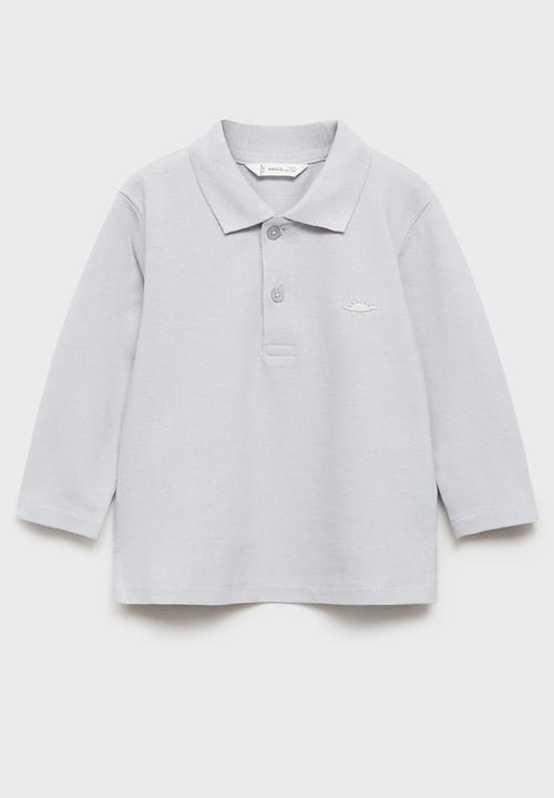 MANGO - Poloshirt danib - light pastel blue