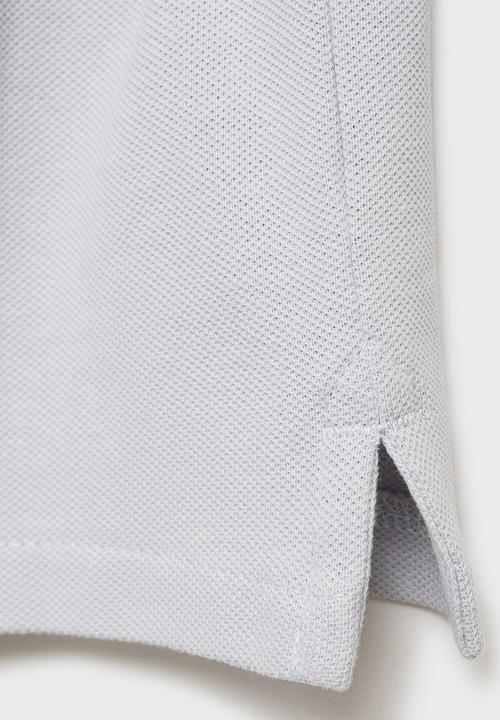 MANGO - Poloshirt danib - light pastel blue