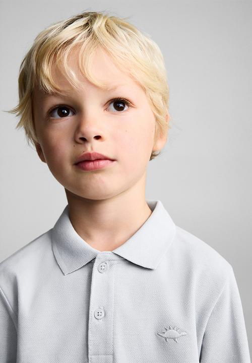 MANGO - Poloshirt danib - light pastel blue