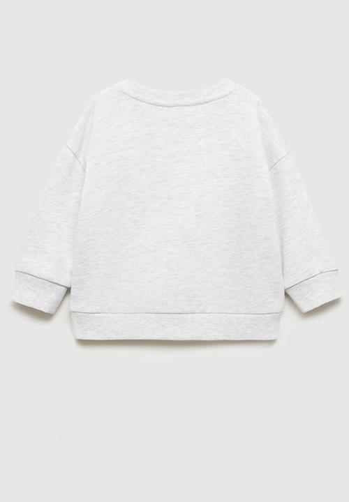 MANGO - Sweatshirt magic - light pastel gray