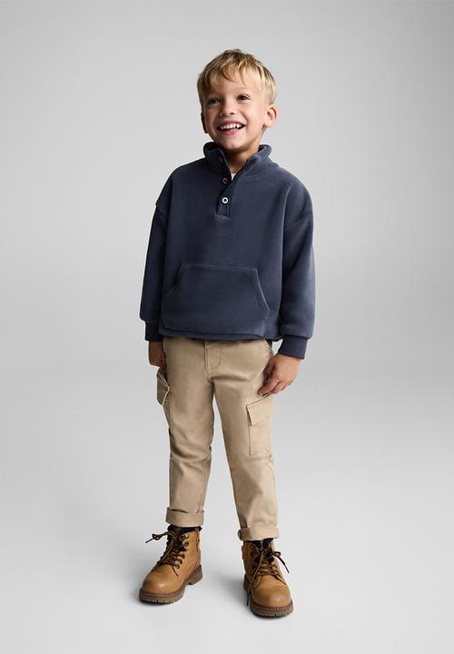 MANGO - Sweatshirt soft - navy