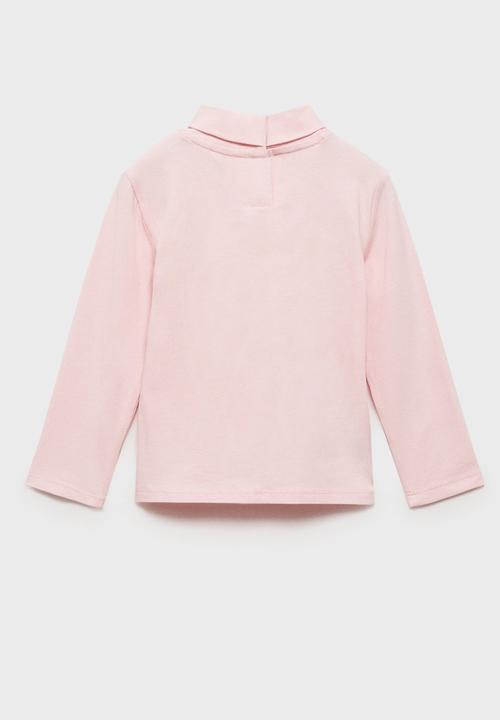 MANGO - T-shirt turbi - pink