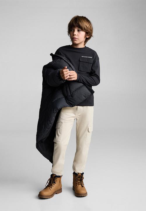 MANGO - T-shirt forward - black